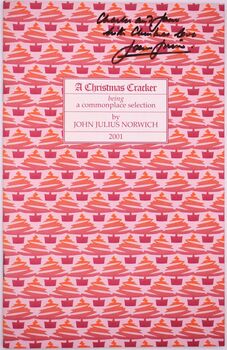A CHRISTMAS CRACKER Being A Commonplace Selection 2001 [SIGNED]