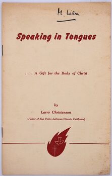 Speaking In Tongues